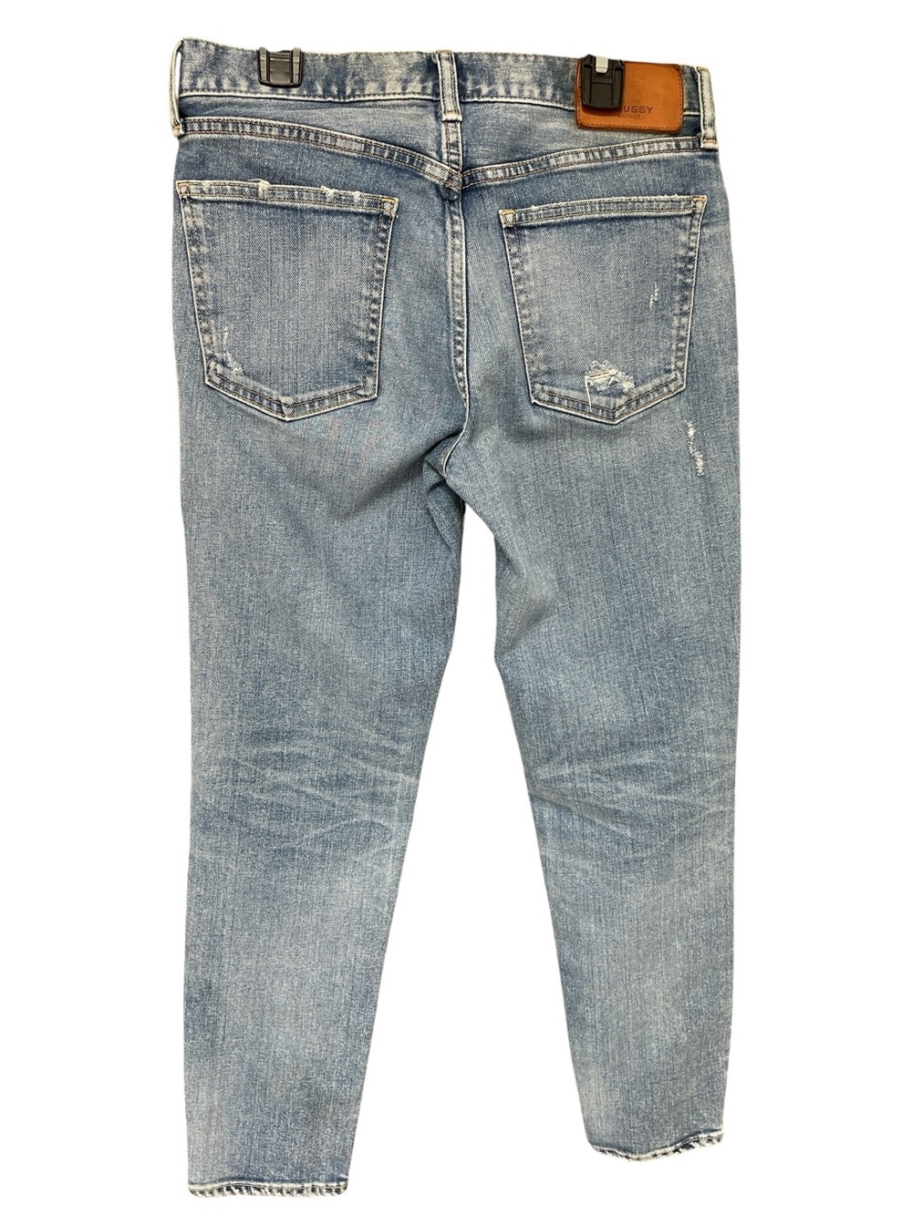 Moussy Light Blue Wash Denim Women’s Jeans Size 26 Ankle Length - Picture 3 of 12